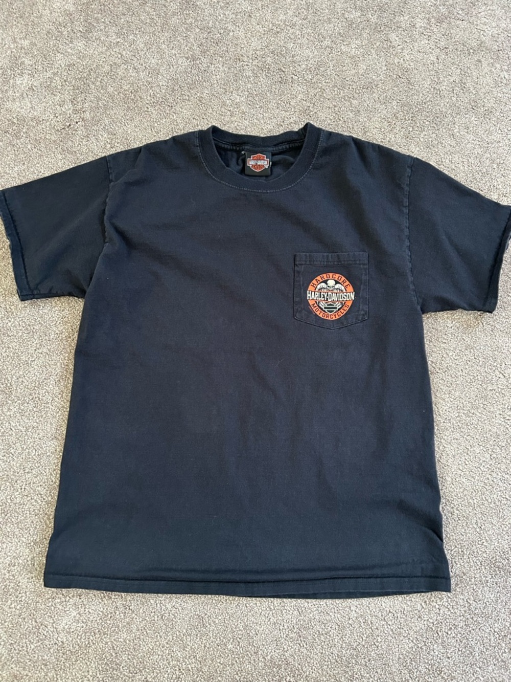 Harley-Davidson black pocket t-shirt